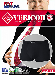 Трусы боксеры черные мужские (большие размеры) VERICOH